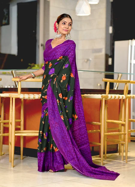Tew Mulmul Cotton Printed Fancy Saree Best Wholesale Shop In Surat